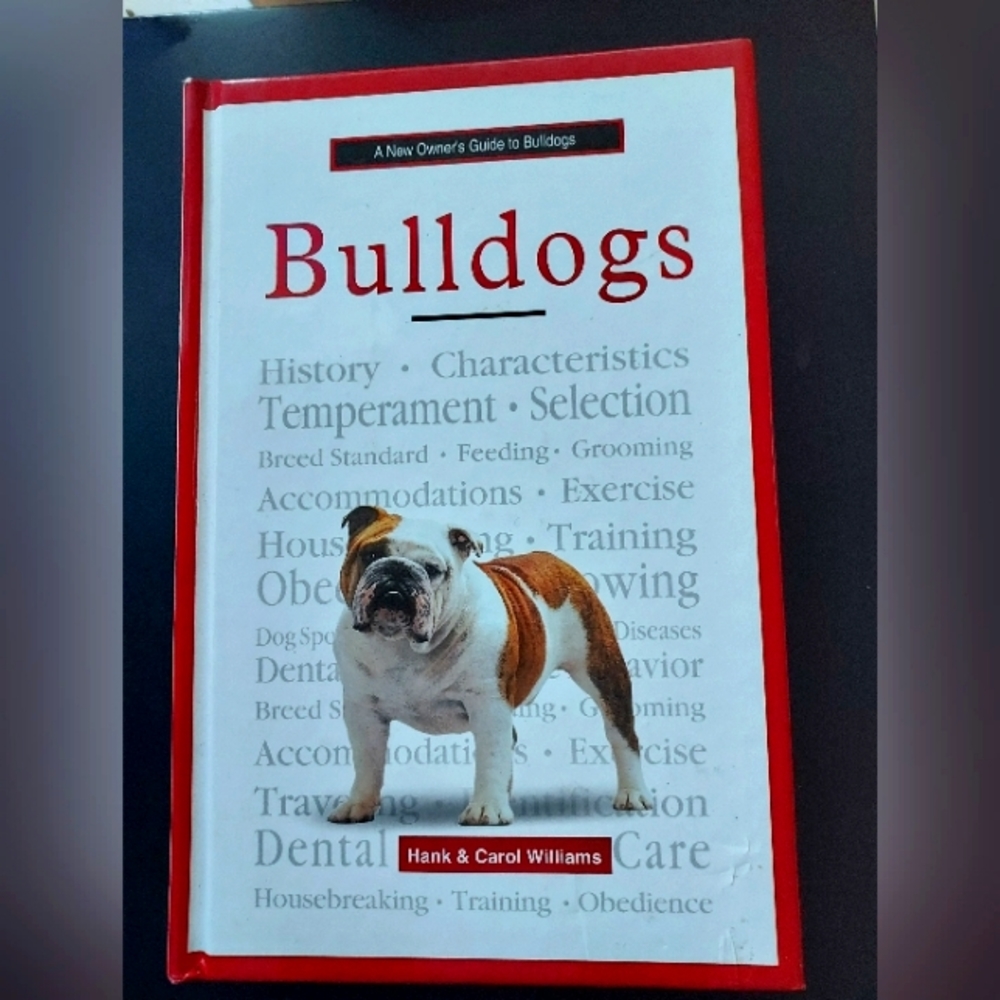 Owners Guide To Bulldogs Hardcover Book 2004 Williams